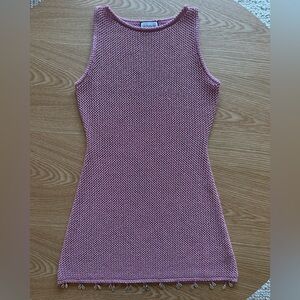 Pink Sleeveless Ariya Mini Dress